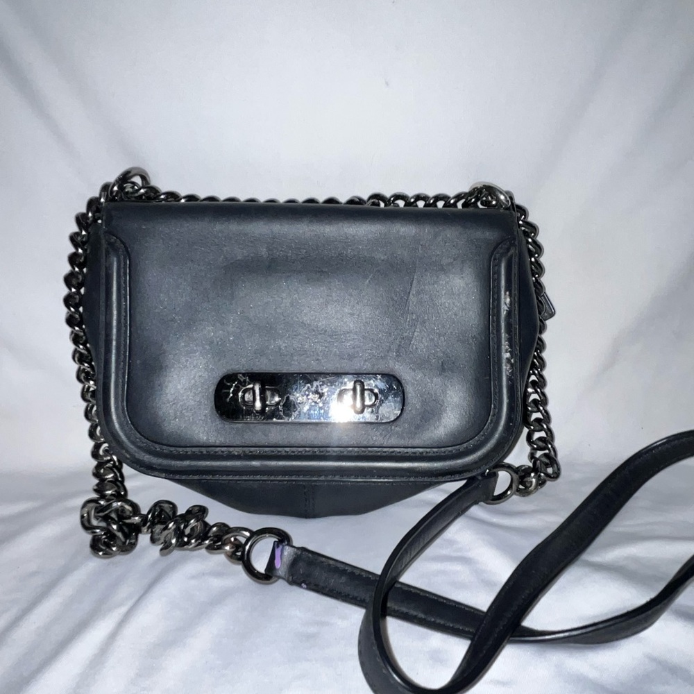 COACH Black “Restored Swagger” Shoulder Bag